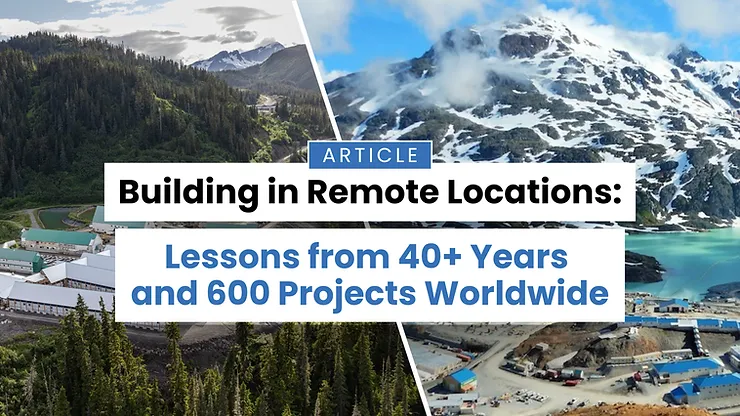 Remote Area Projects Building in Remote Locations: Lessons from 40+ Years and 600 Projects ...